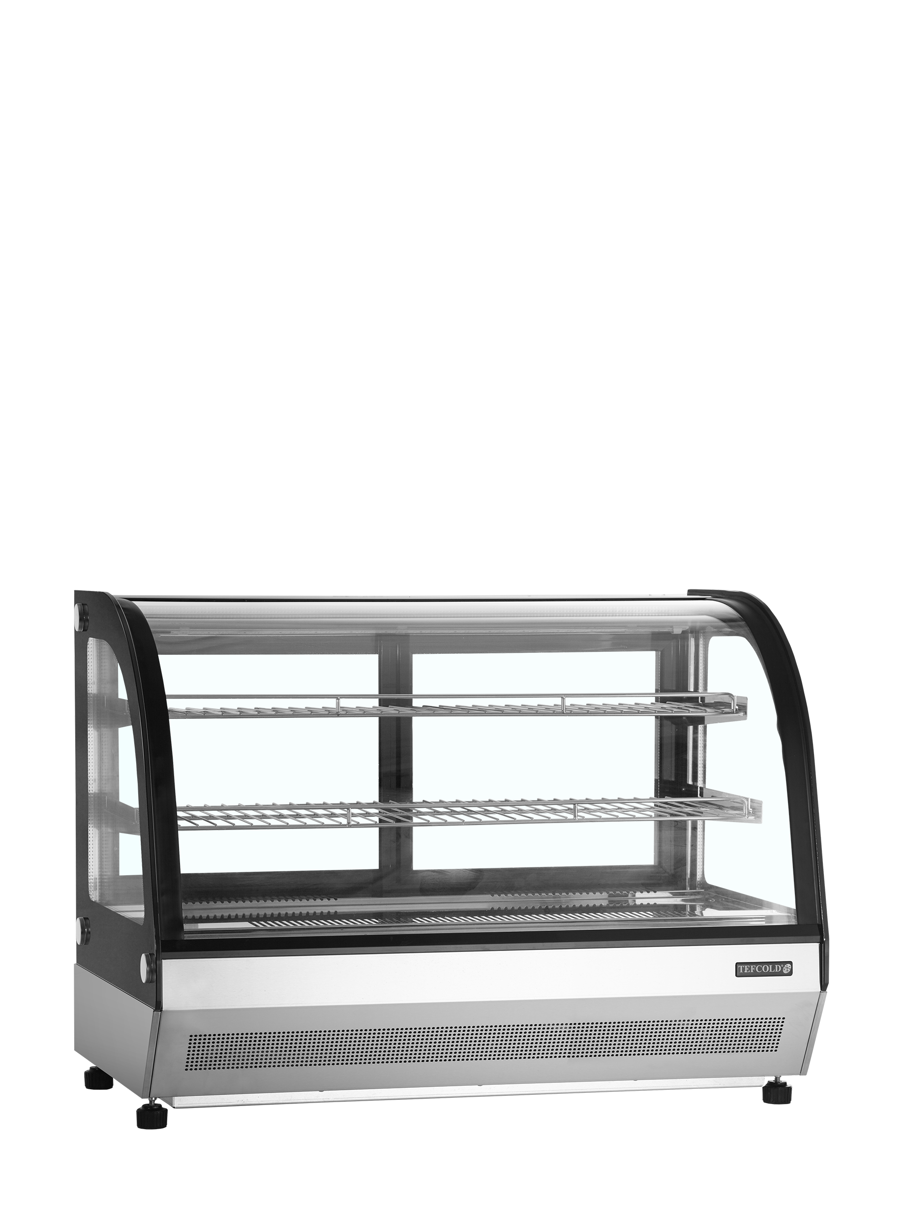 Vitrine réfrigérée pour comptoir TEFCOLD-LCT900C/BLACK