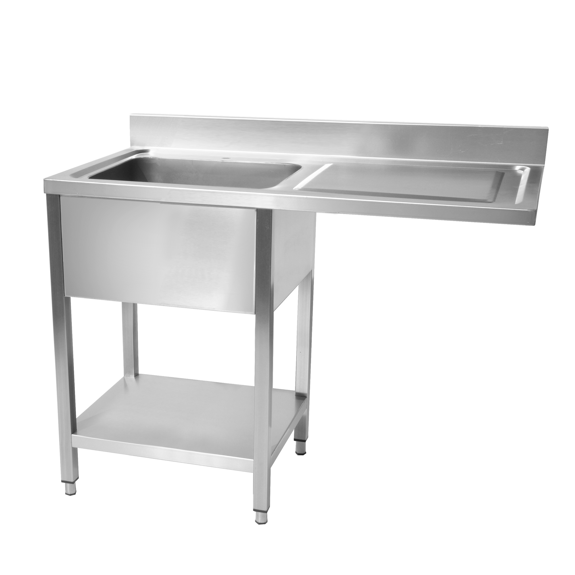 Plonge inox lave vaisselle Avec dosseret  1400x700x950 CUISTANCE-9010078-STSD147R