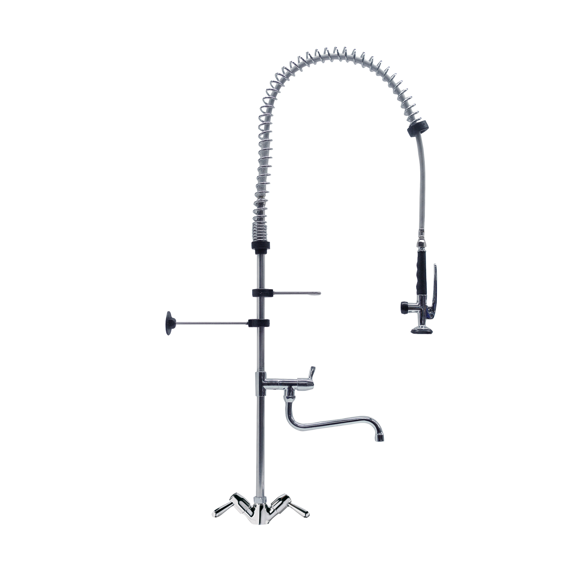 Douchette monotrou avec robinet intermédiaire  CUISTANCE-3900002-