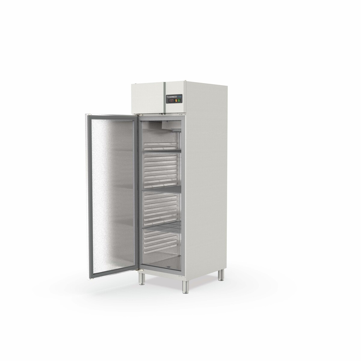 Armoire GN2/1 côtés emboutis positive 1 porte CORECO-CGR-751-SPF