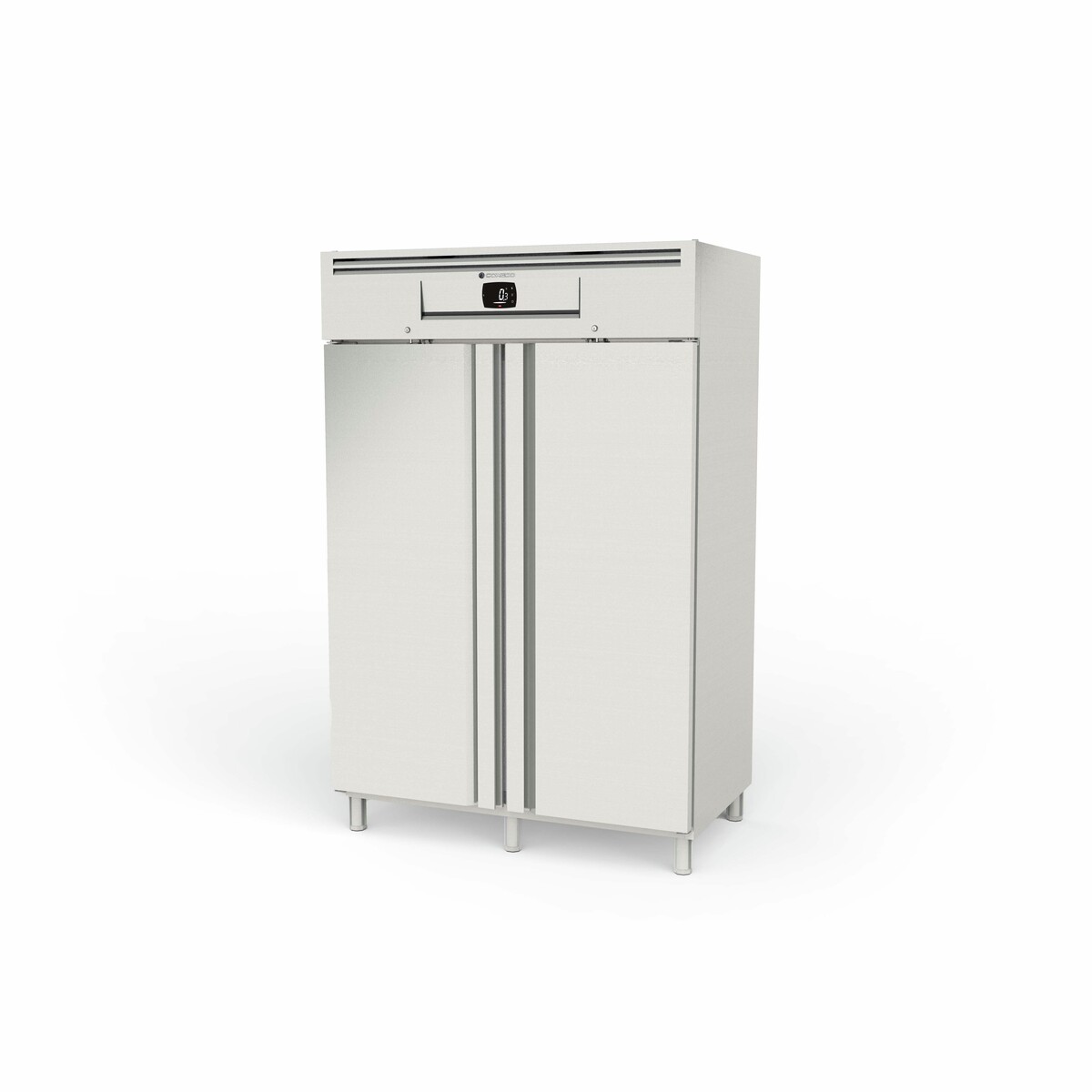 Armoire GN2/1 côtés emboutis négative 2 portes CORECO-ACG-1002-PF