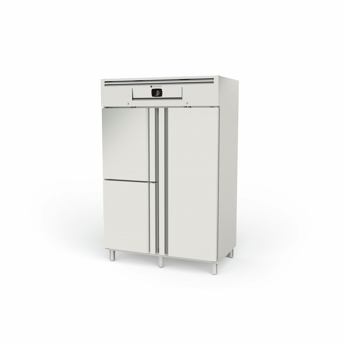 Armoire GN2/1 côtés emboutis négative 2 portes CORECO-ACG-1003-PF