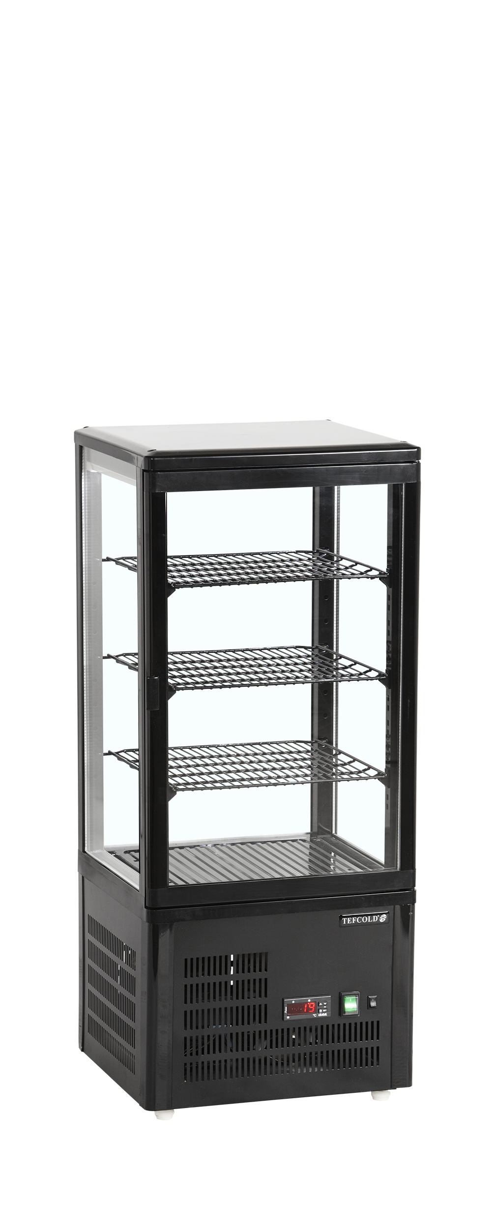 Vitrine réfrigérée pour comptoir TEFCOLD-UPD80-BLACK