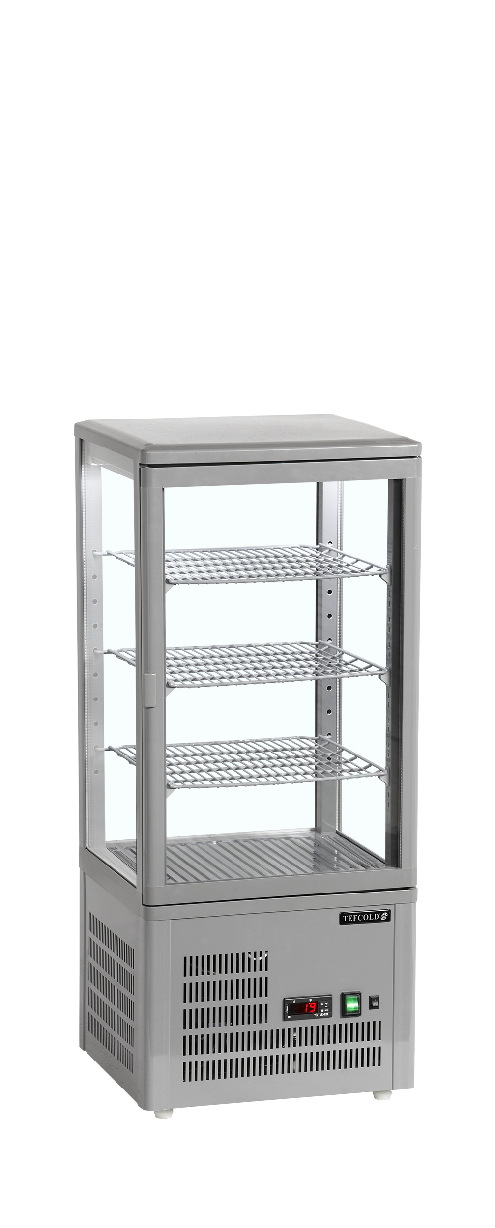 Vitrine réfrigérée pour comptoir TEFCOLD-UPD80-GREY