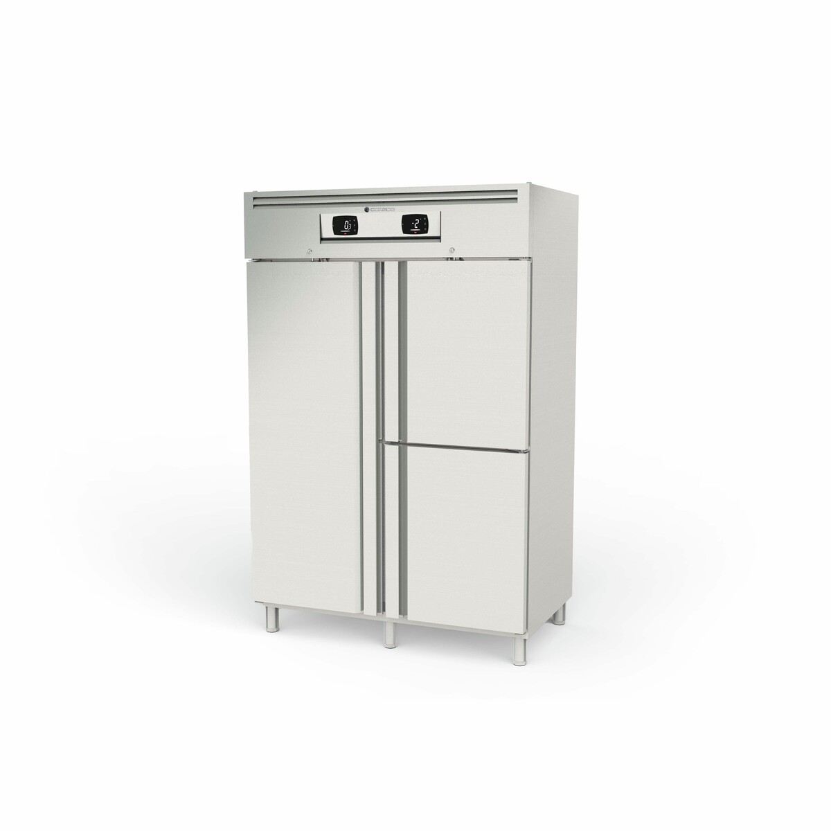 Armoire GN2/1 bi-température 1 p. + 2 portillons CORECO-AGP-1003