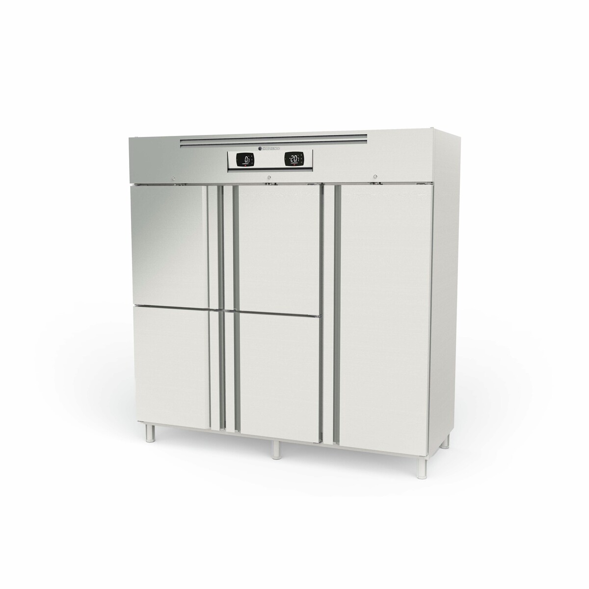 Armoire GN2/1 bi-température 1 p. + 4 portillons CORECO-AGP-2005