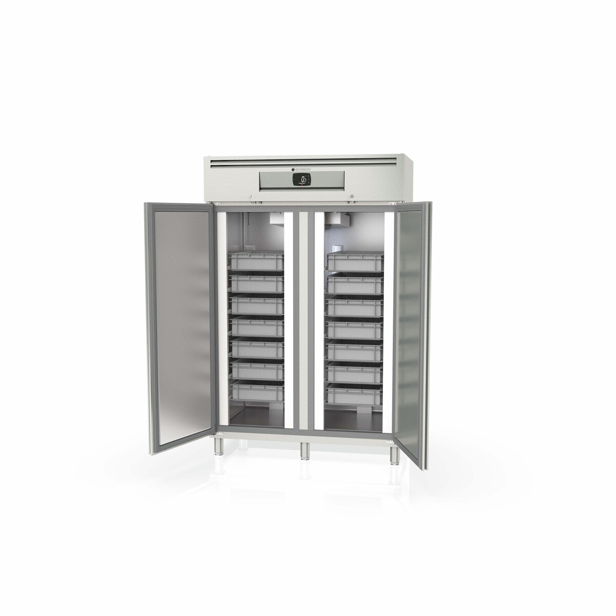 Armoire à casiers positive 2 portes CORECO-AP-1002