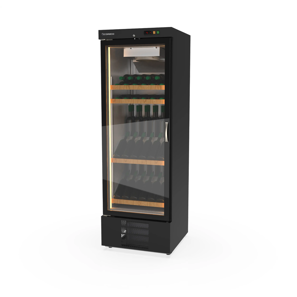 Armoire à vin mono-température 1 porte CORECO-EBRW-751-NI