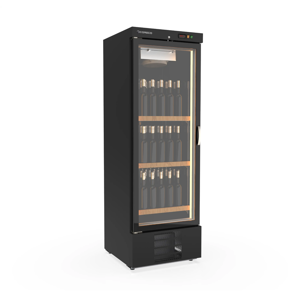 Armoire à vin mono-température 1 porte CORECO-EBRW-751-NI