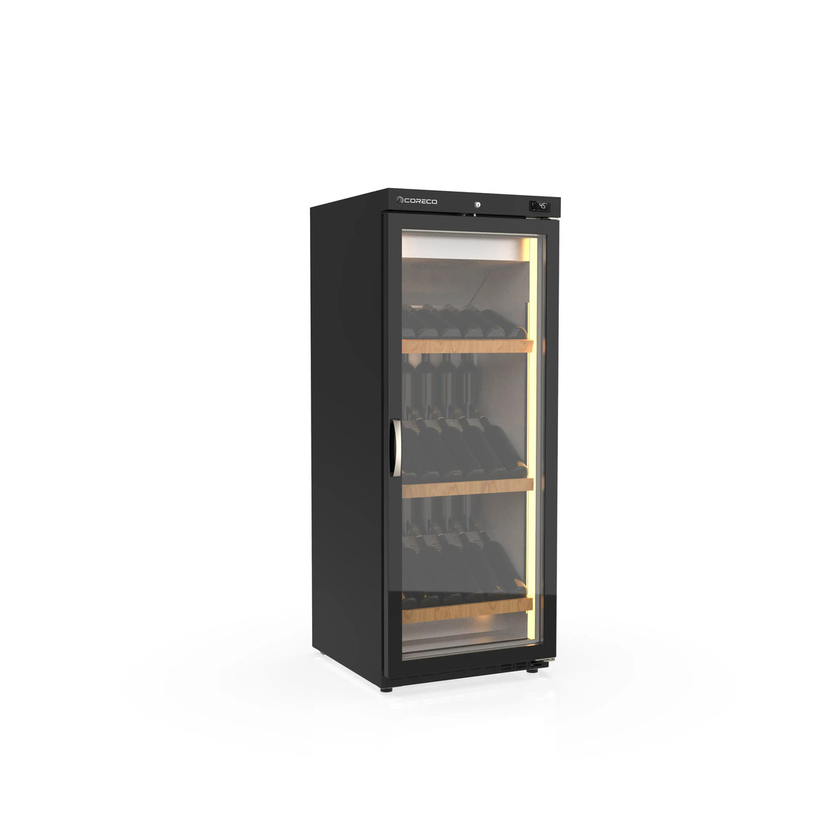 Armoire à vin mono-température 1 porte CORECO-DAW-400-NI