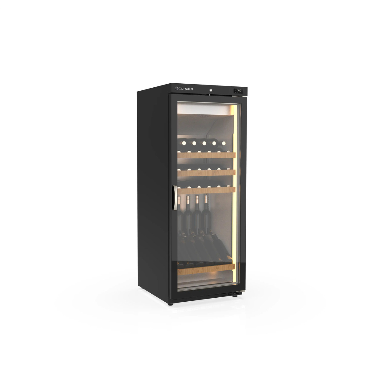Armoire à vin mono-température 1 porte CORECO-DAW-400-NI