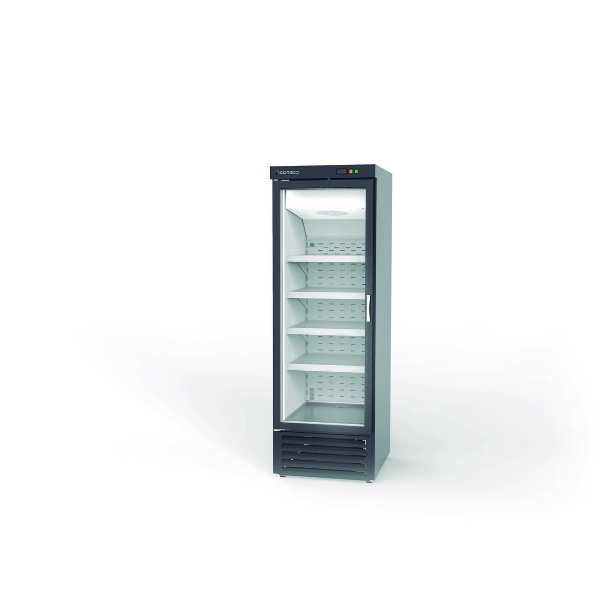 Armoire d'exposition positive 1 portes CORECO-RVC-751-BB
