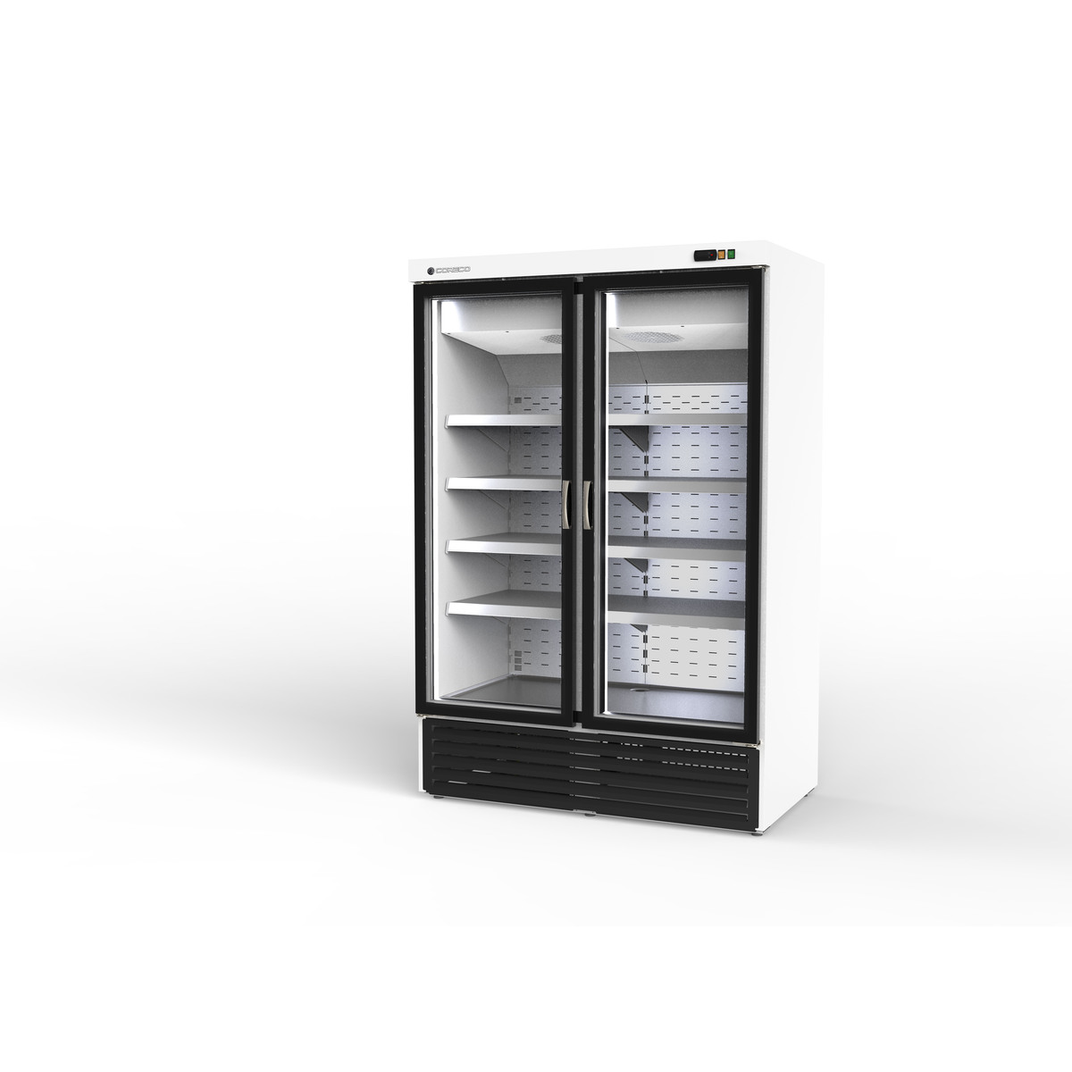 Armoire minimarket positive 2 portes CORECO-RVC-1002-BB