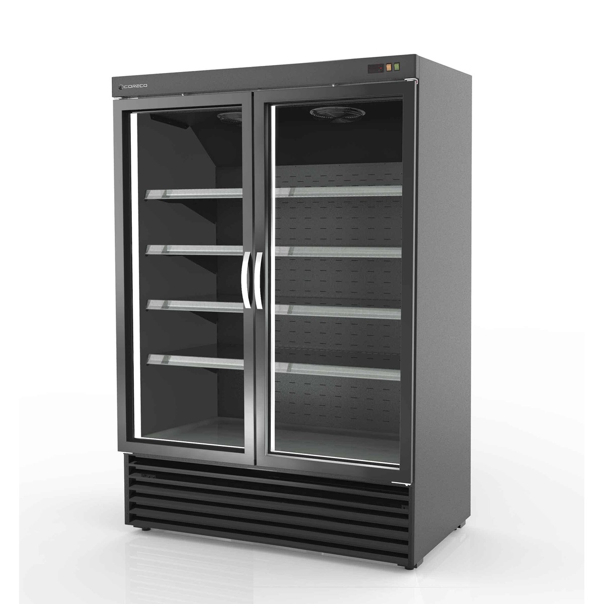 Armoire minimarket négative 2 portes CORECO-CVC-1002-NN