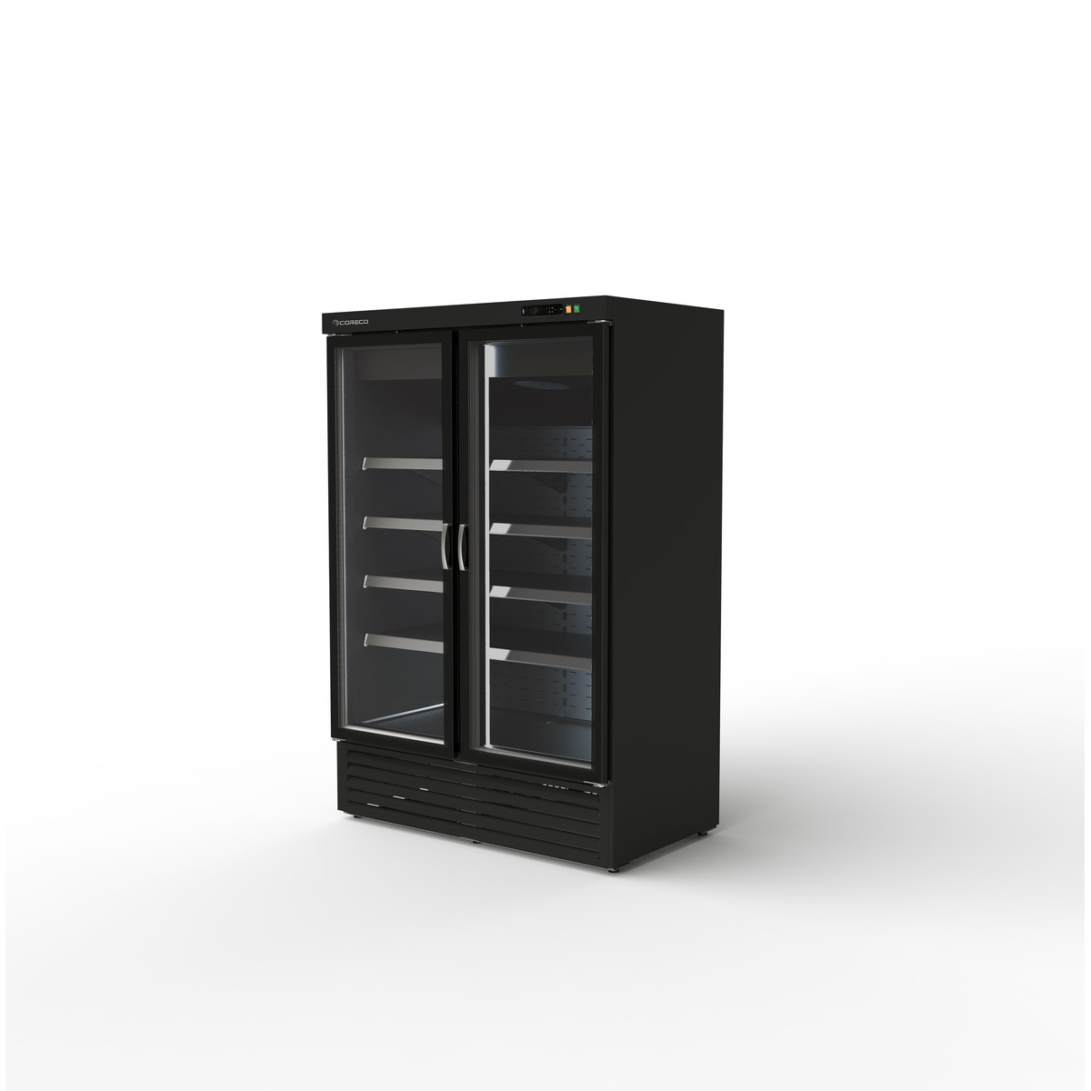Armoire minimarket négative 2 portes CORECO-CVC-1002-NN