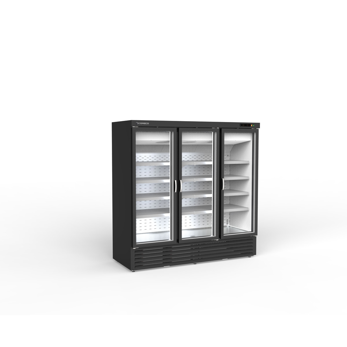 Armoire minimarket négative 3 portes CORECO-CVC-2003-NB