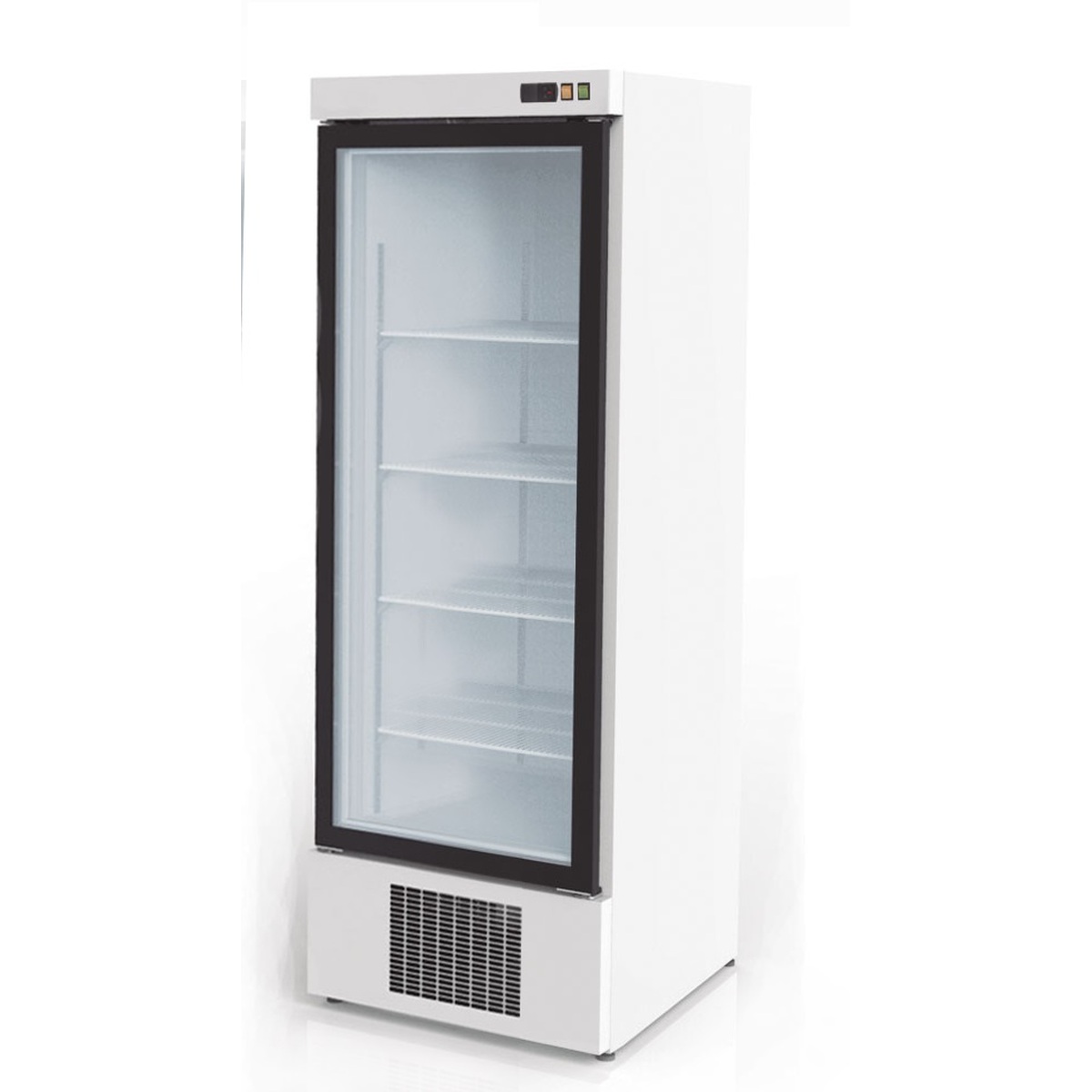 Armoire  gourmet 1 porte vitrée positive CORECO-EBR-751-BB