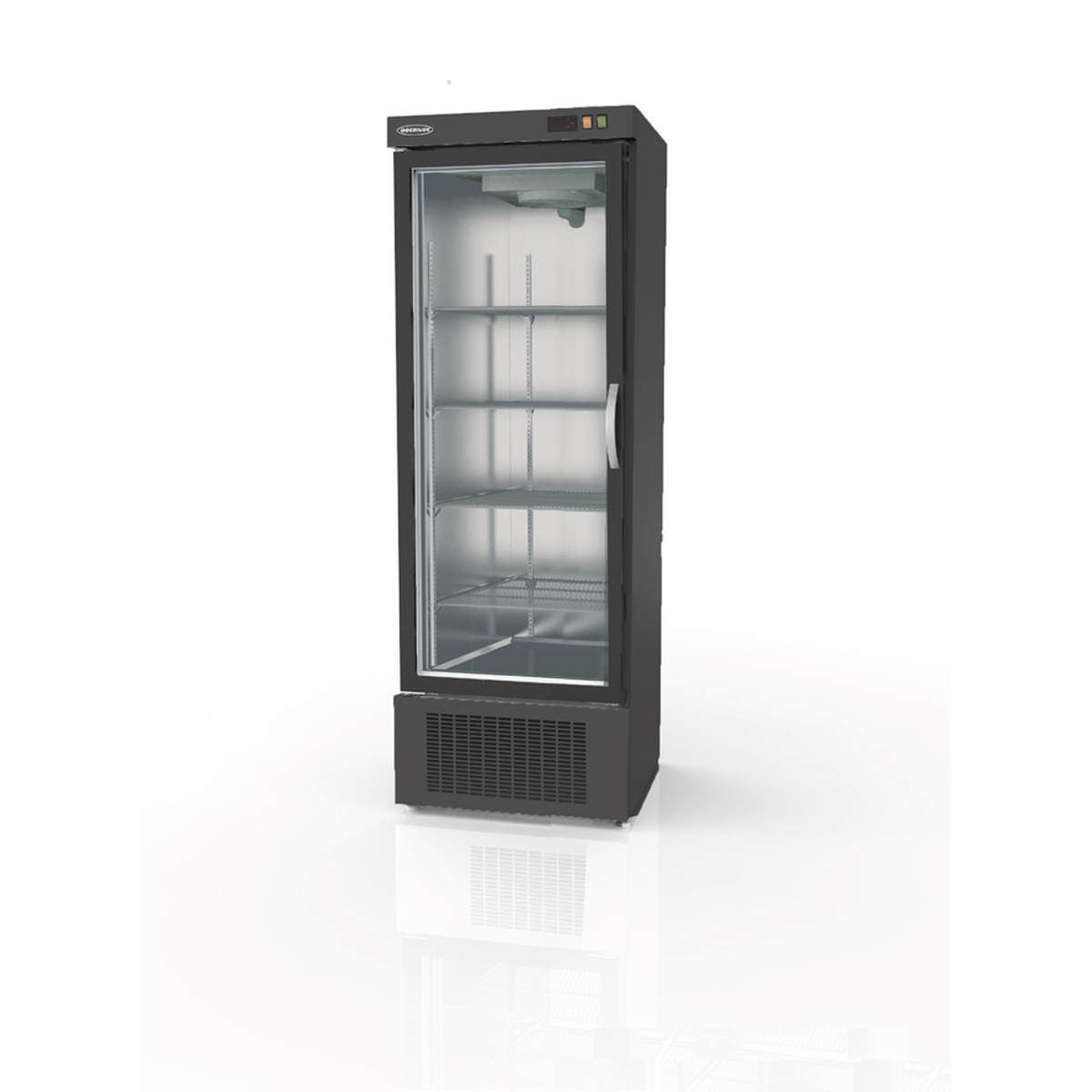 Armoire  gourmet 1 porte vitrée positive CORECO-EBR-751-NI