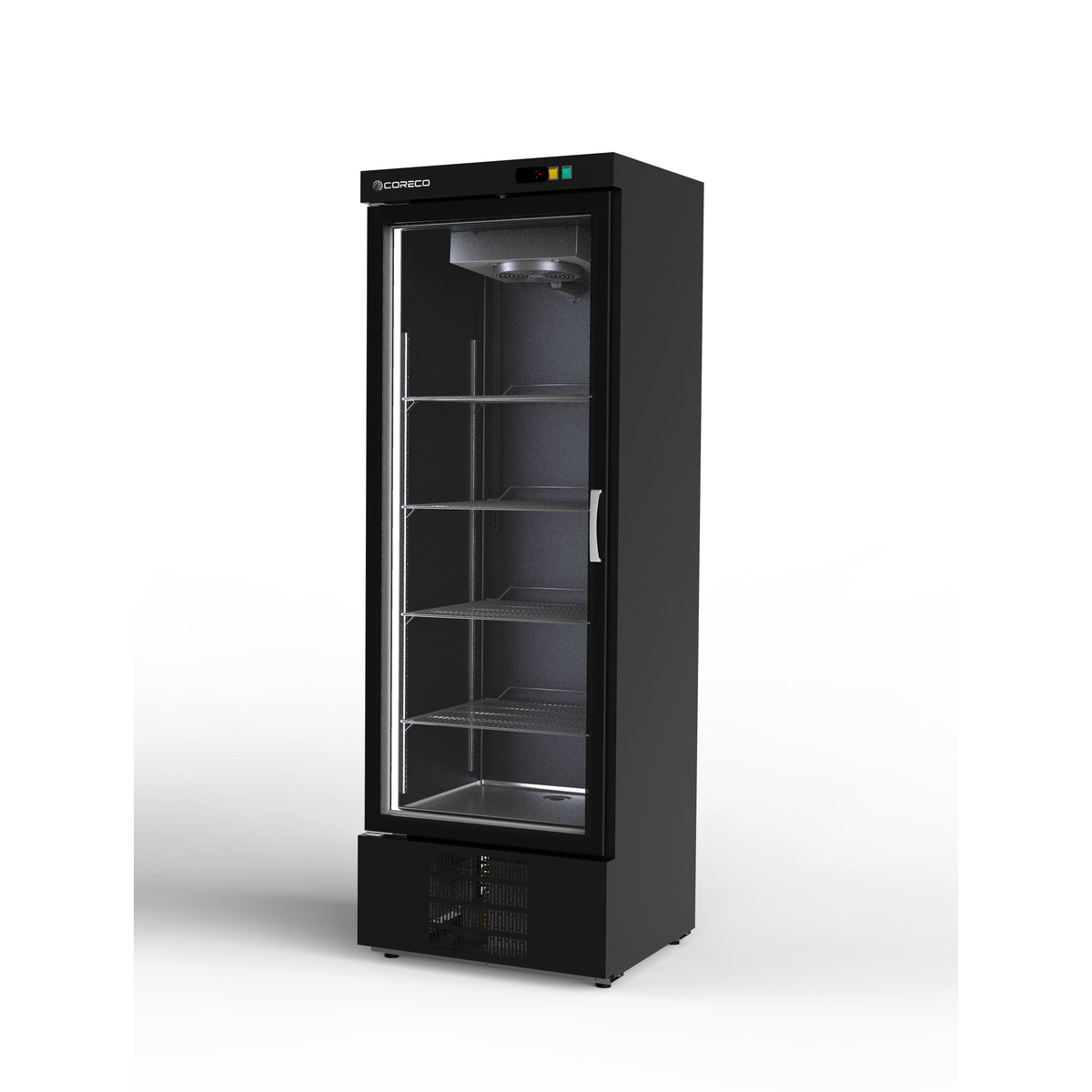 Armoire  gourmet 1 porte vitrée positive CORECO-EBR-751-NN