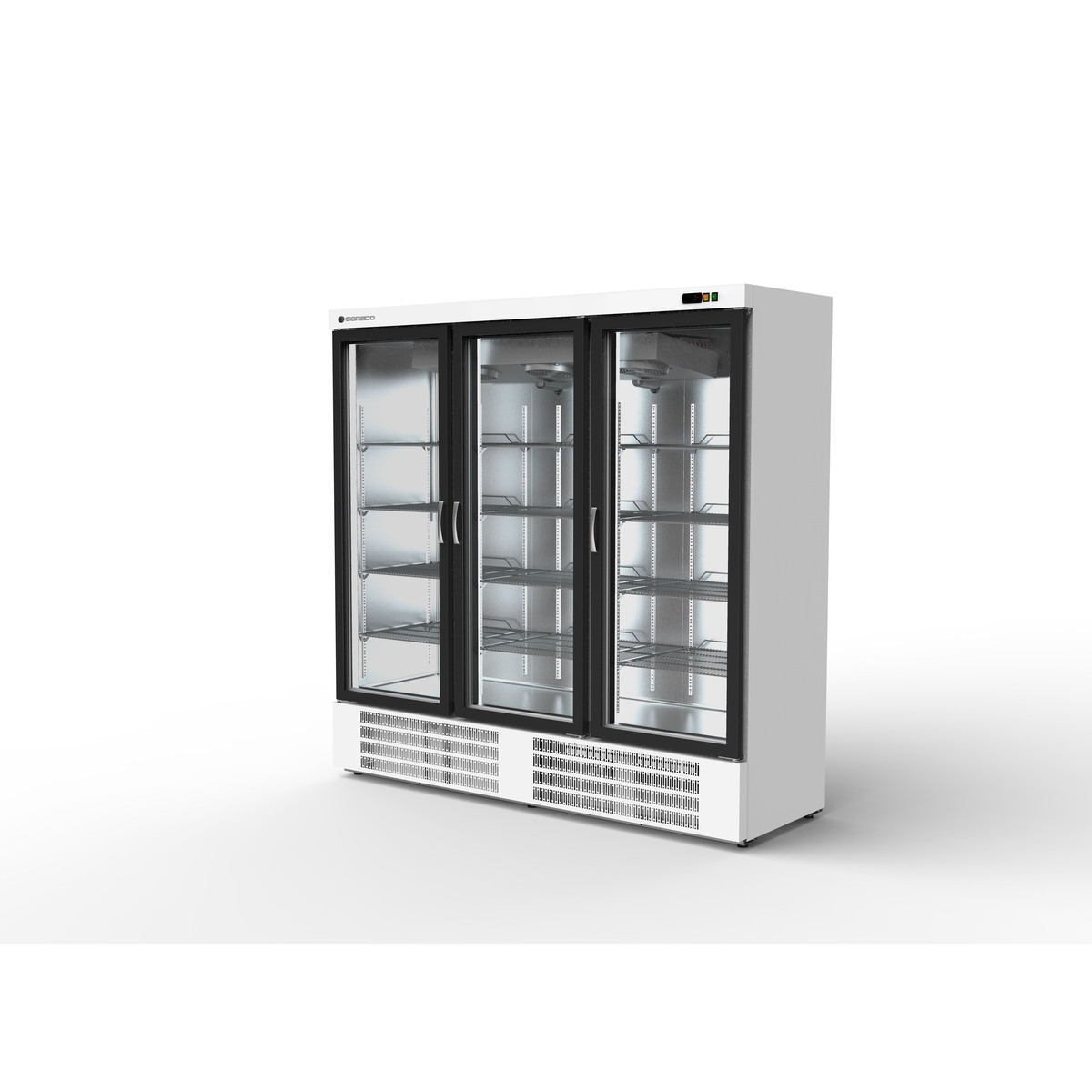 Armoire  gourmet 3 porte vitrée positive CORECO-EBR-2003-BI
