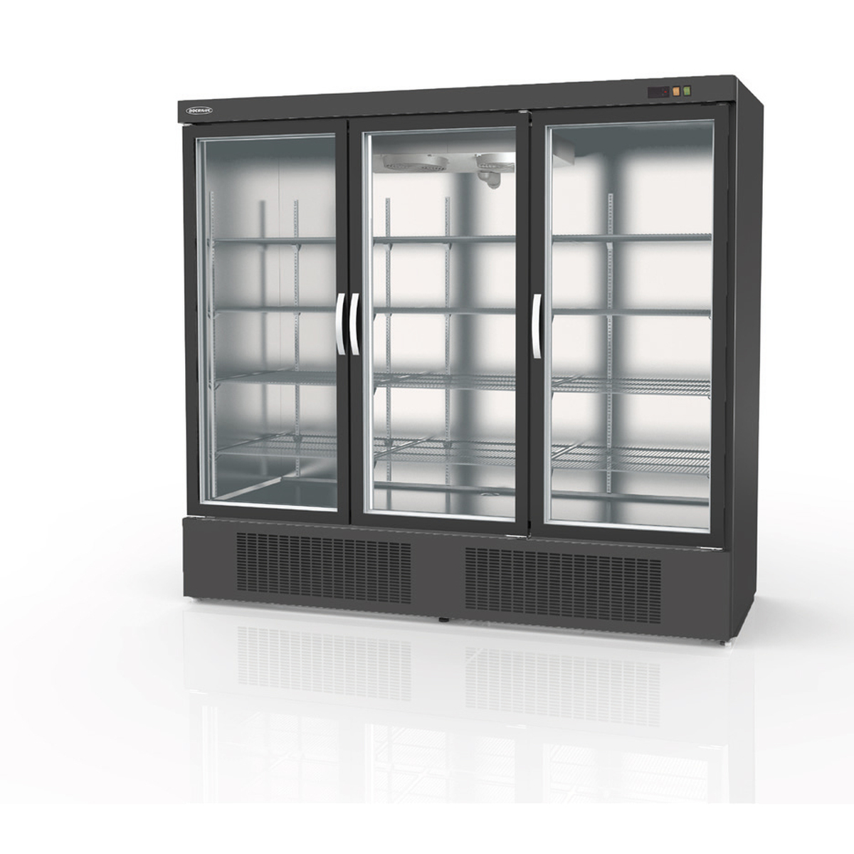 Armoire  gourmet 3 porte vitrée négative CORECO-EBC-2003-NI