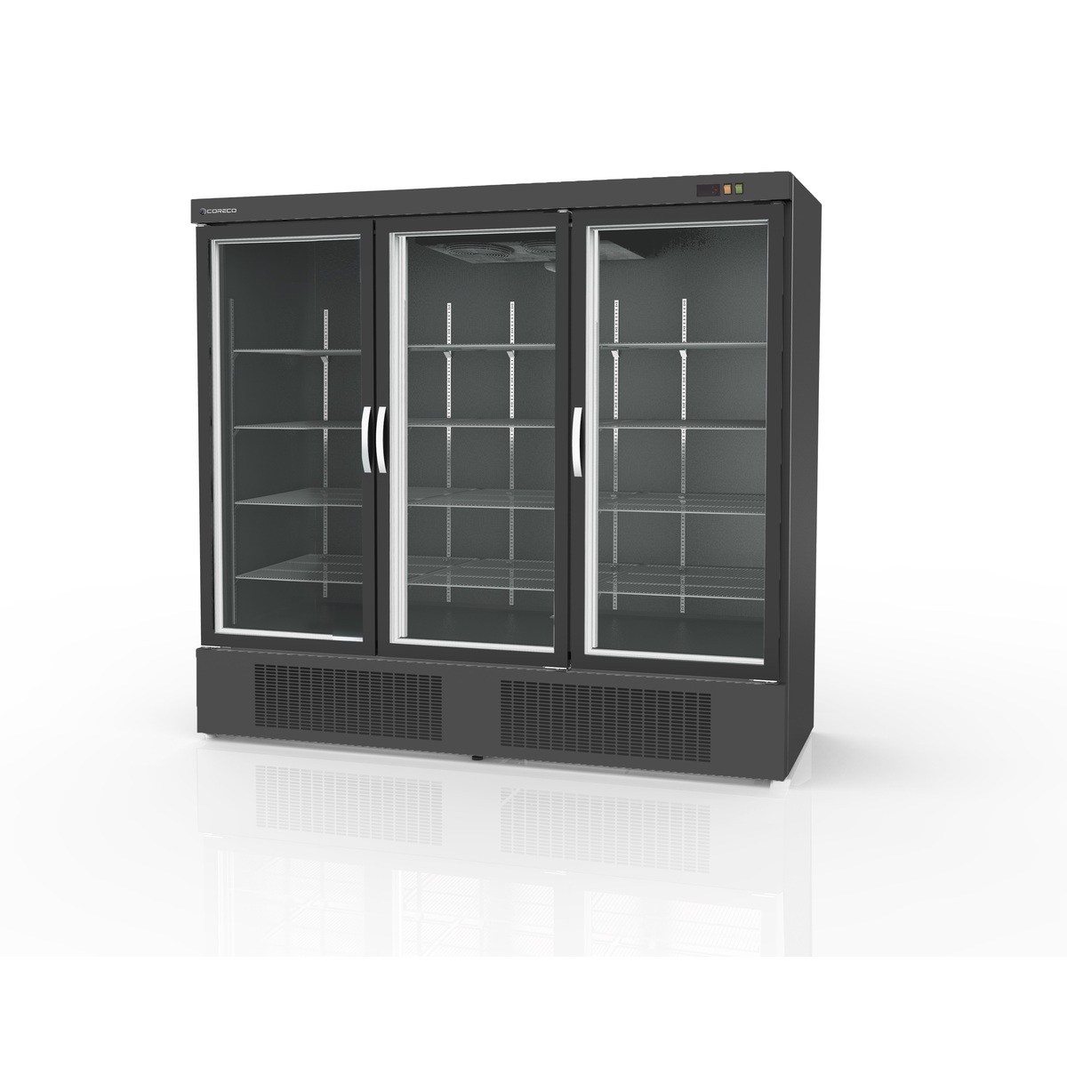 Armoire  gourmet 3 porte vitrée négative CORECO-EBC-2003-NN