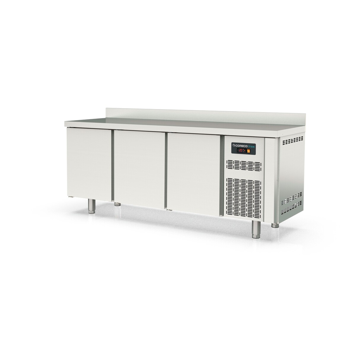 Meuble 600 positif S-Line - 3 portes pleines CORECO-TSR-200-S