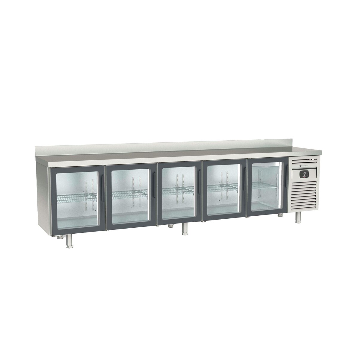 Meuble 600 positif - 5 portes vitrées CORECO-MRSV-300