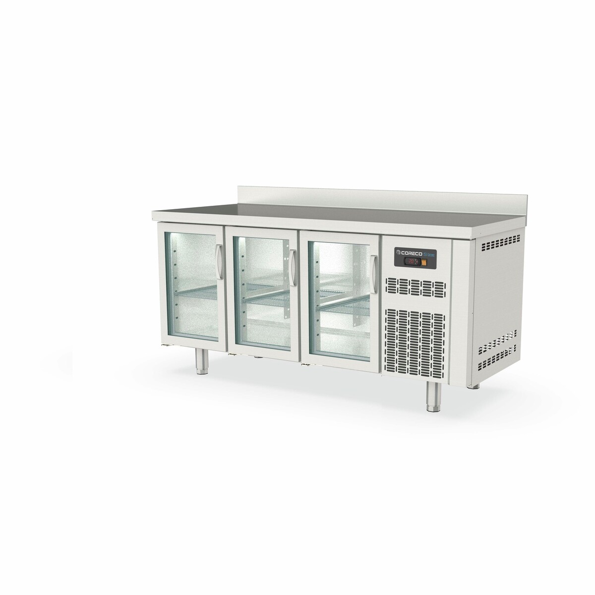 Meuble 700 positif S-Line - 3 portes vitrées CORECO-TGRV-180-S