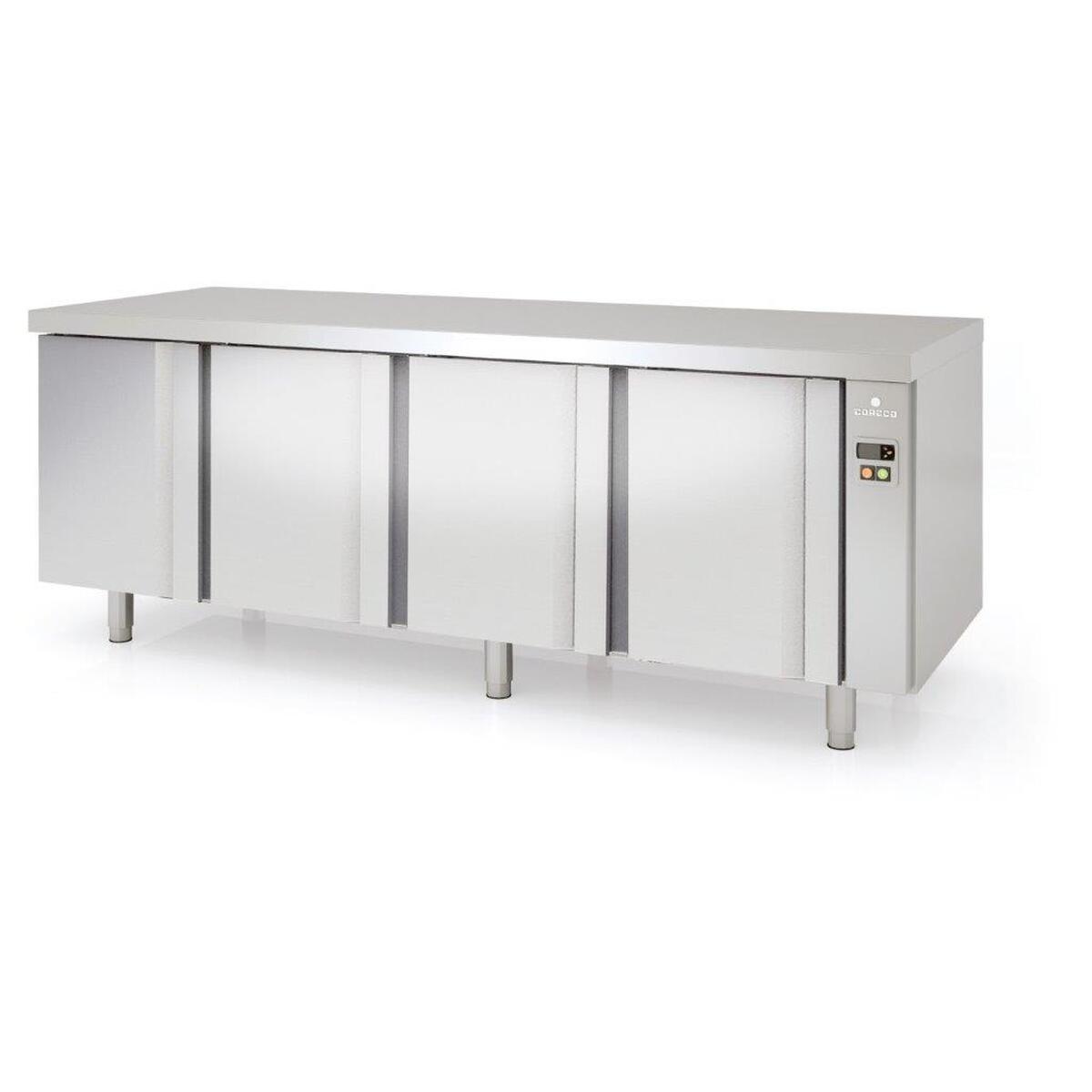 Meuble 800 négatif grp à distance 4 portes pleines CORECO-MCPP-220