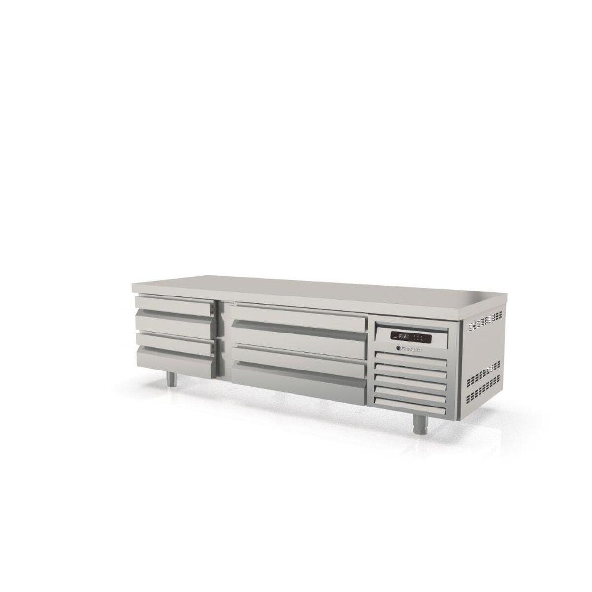 Meuble soubassement GN2/1 + GN1/1 Hauteur 600 CORECO-KBR-65