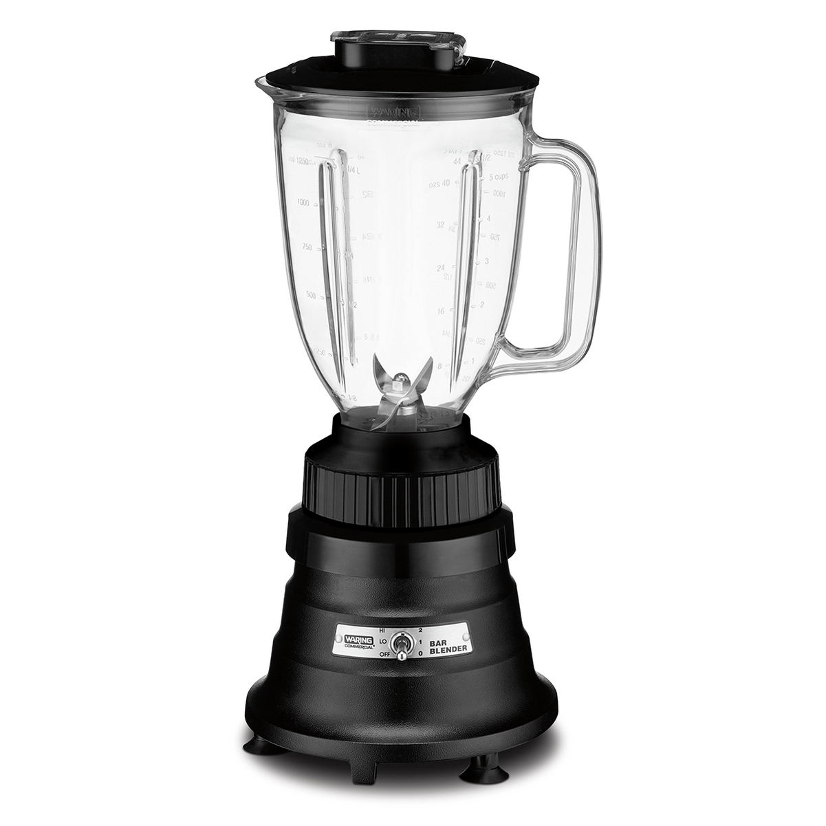 Blender de bar - à interrupteurs à bascule - avec bol copolyester de 1,3L WARING-BB255E