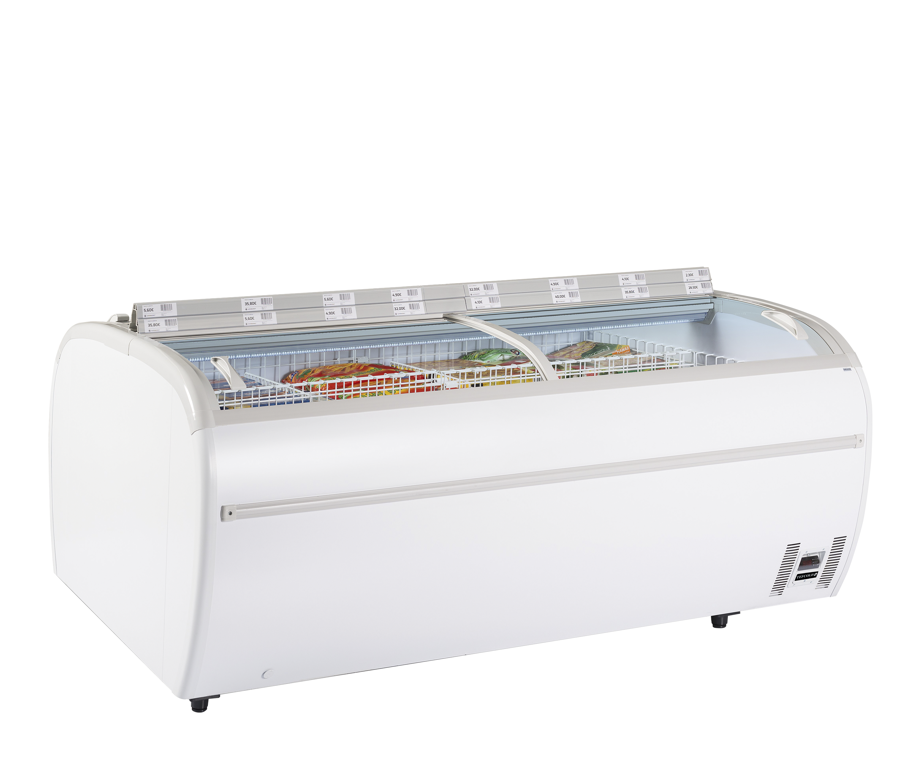 Congélateur de supermarché TEFCOLD-TWIN 220-F