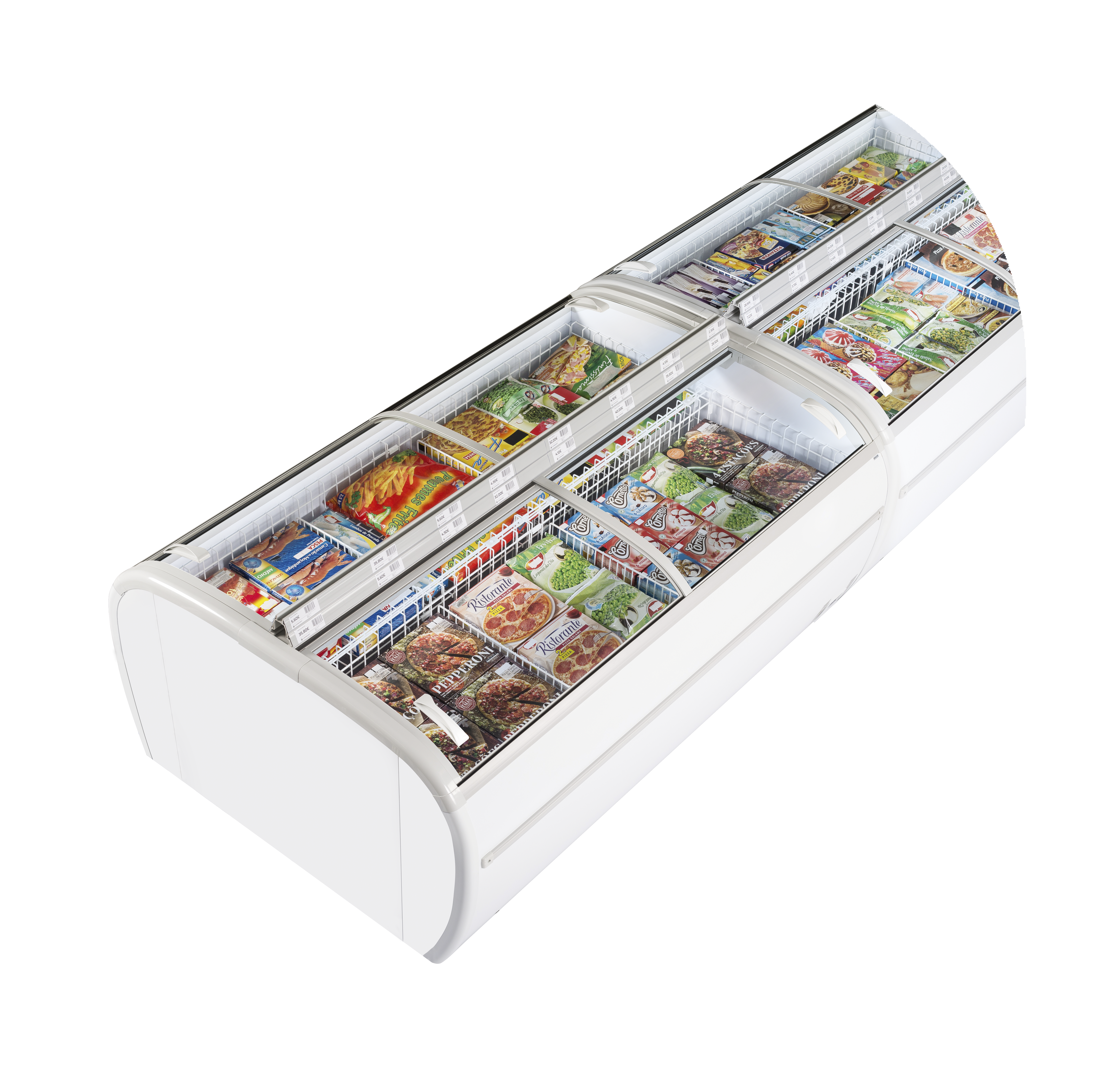 Congélateur de supermarché TEFCOLD-TWIN 220-F