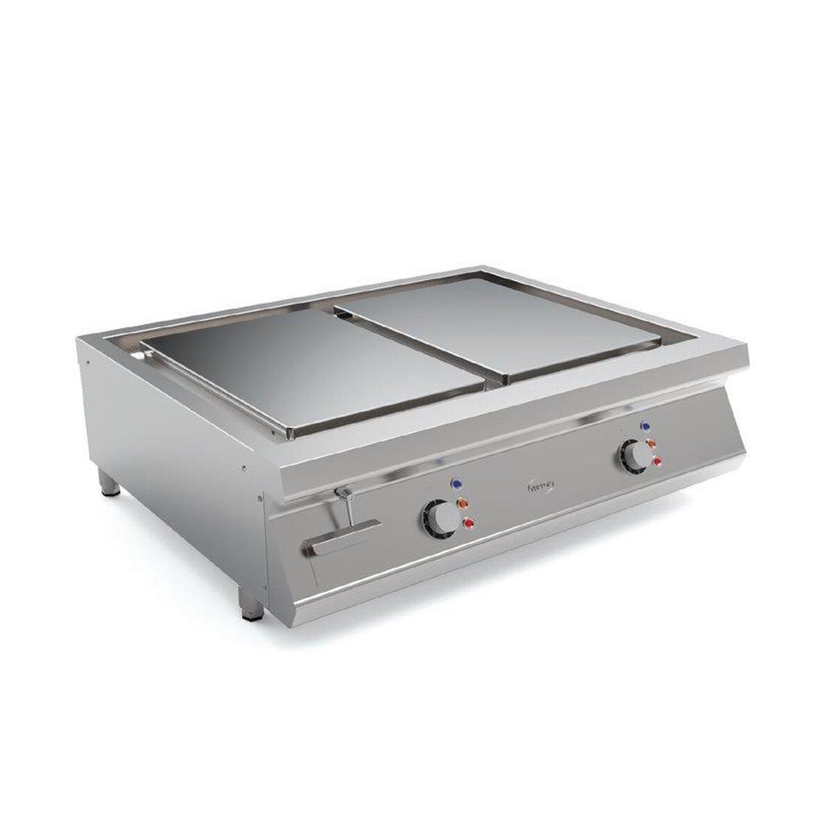 Plaque au chrome électrique avec ilots séparés MIRROR-PLF2