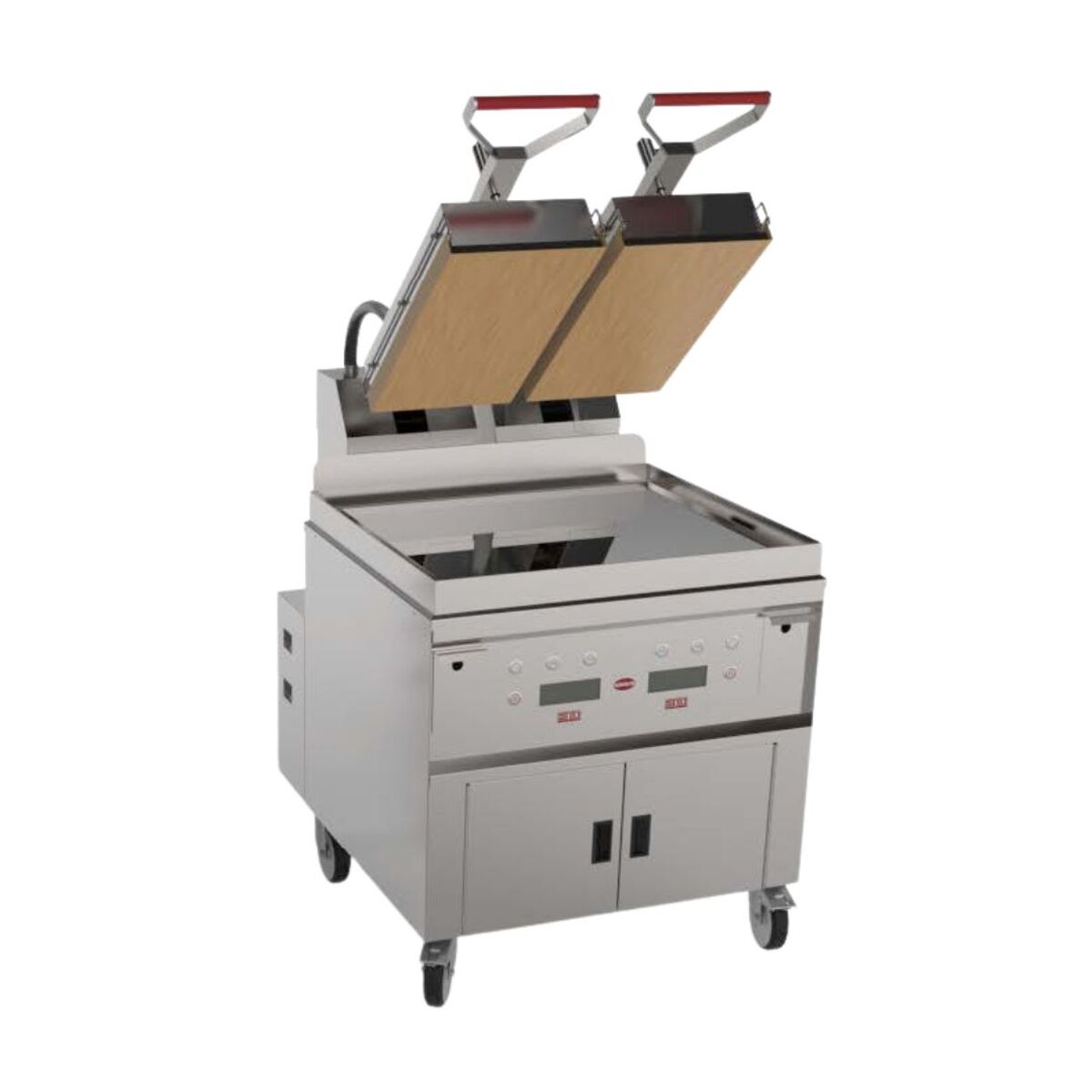 Plaque au chrome électrique MIRROR-CLAM20