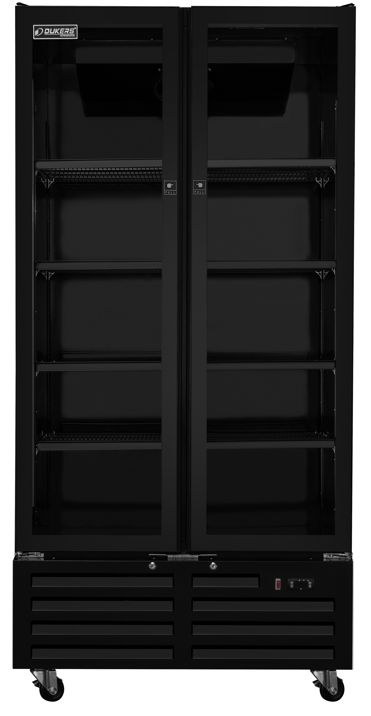 Armoire à boisson - 2 portes  vitrées - sans canopy - 788 litres - LG-800BFP DUKERS