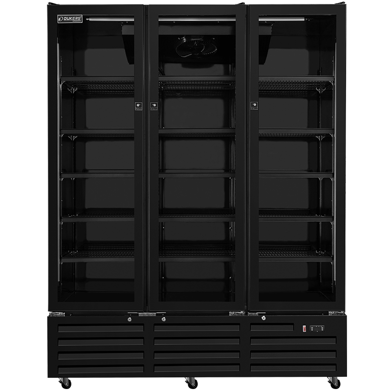 Armoire à boisson - 3 portes  vitrées - sans canopy - 1320 litres - LG-1300BFP DUKERS