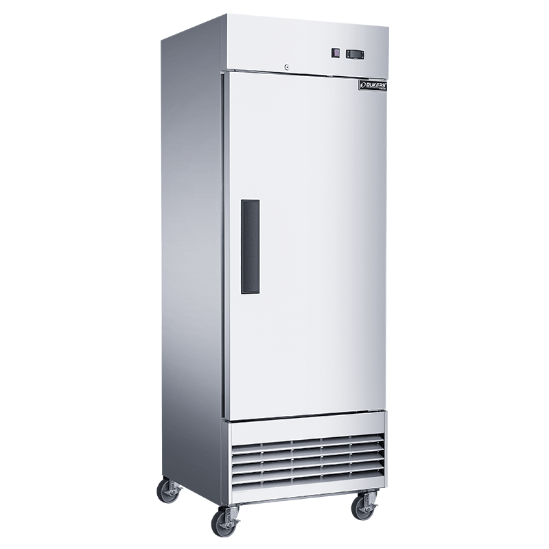 Armoire inox positive - 1 porte - Groupe bas - 450 litres - D28ER  DUKERS