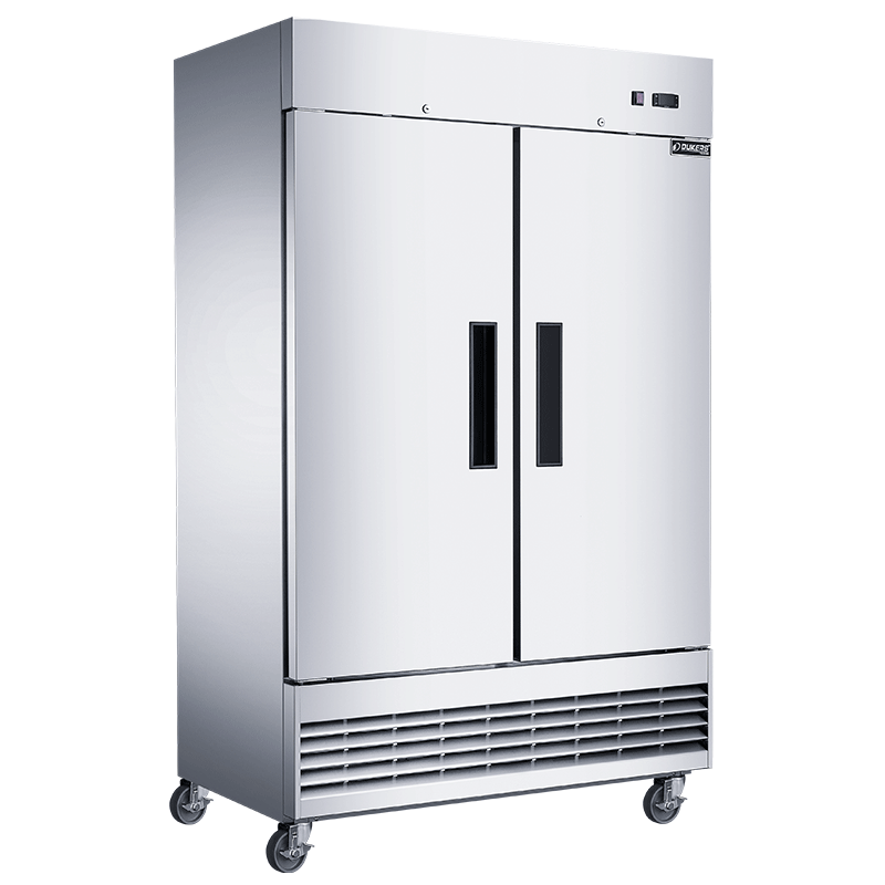 Armoire inox positive - 2 portes - Groupe bas - 835 litres - D47ER  DUKERS