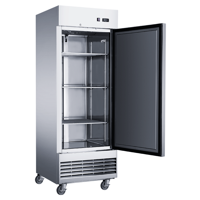 Armoire inox négative - 1 porte - Groupe bas - 450 litres - D28EF DUKERS