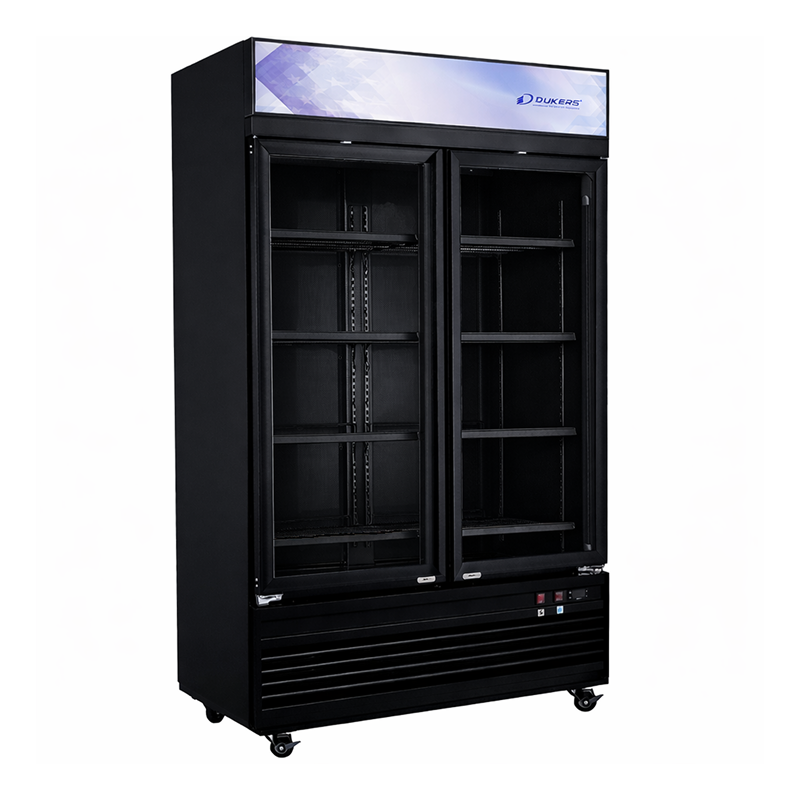Armoire  négative - 2 portes vitrées - avec canopy - 729 litres - DSM41F DUKERS