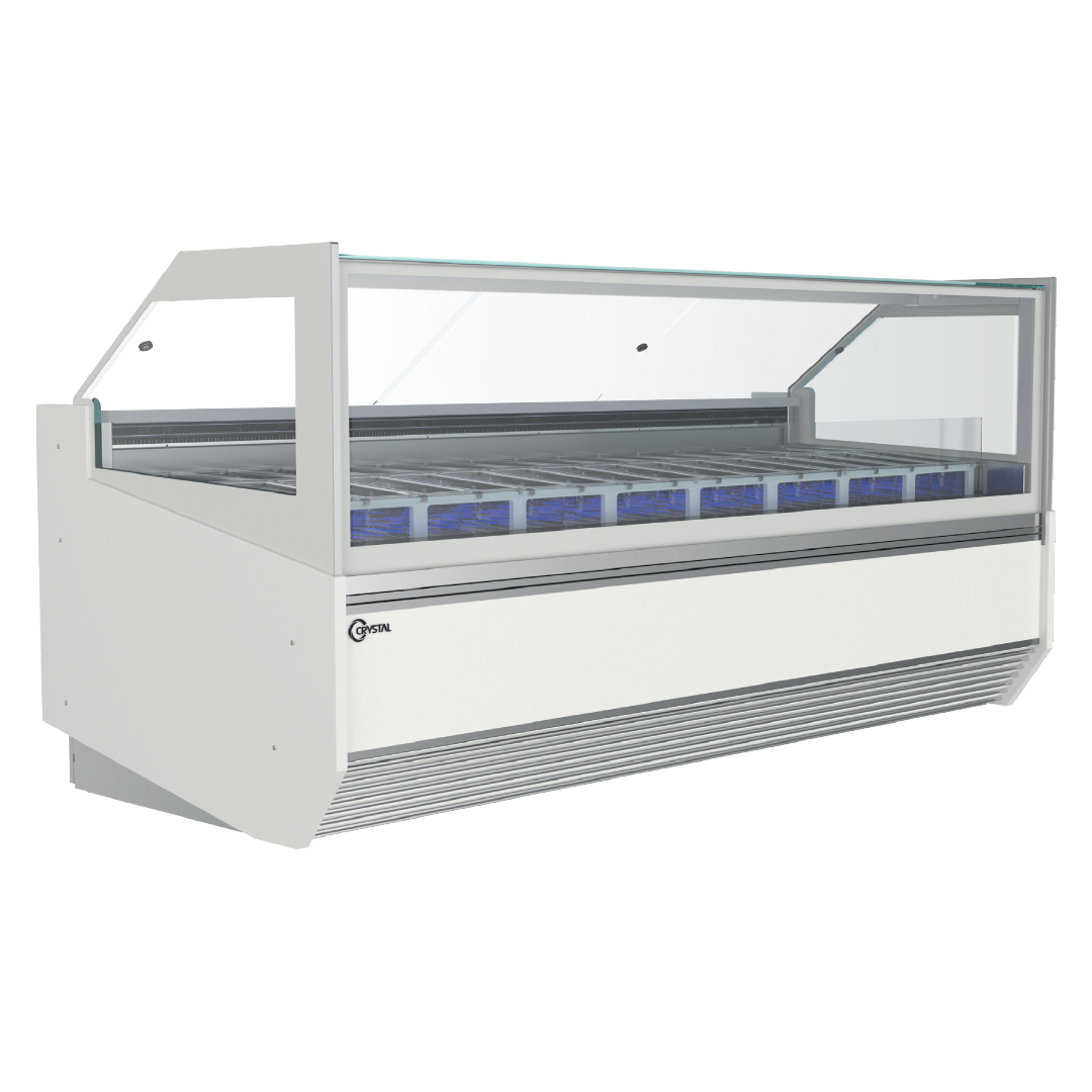 VITRINE GELATO CRYSTAL AQUA 12