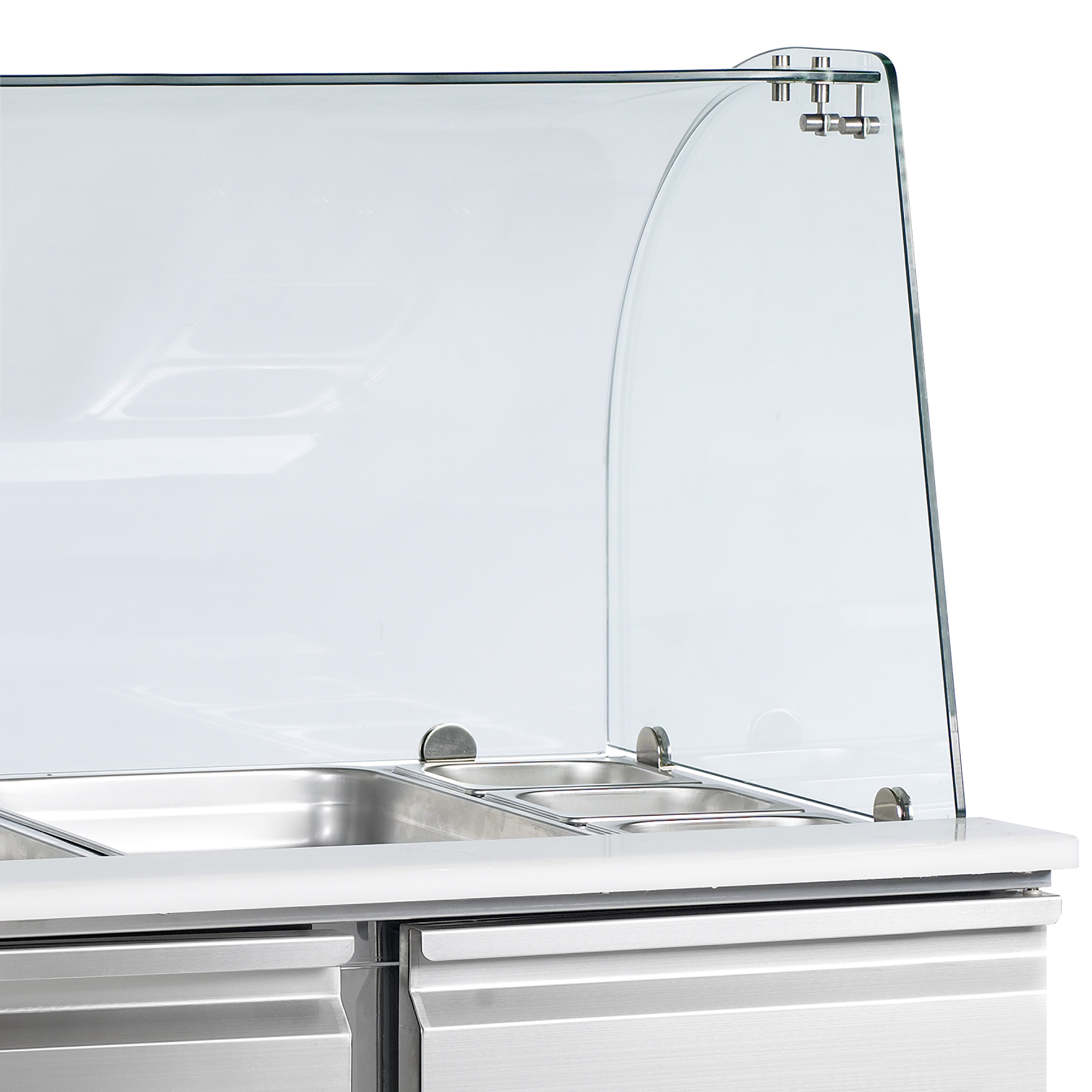 Comptoir pour saladette GN1/1 TEFCOLD-SA1045