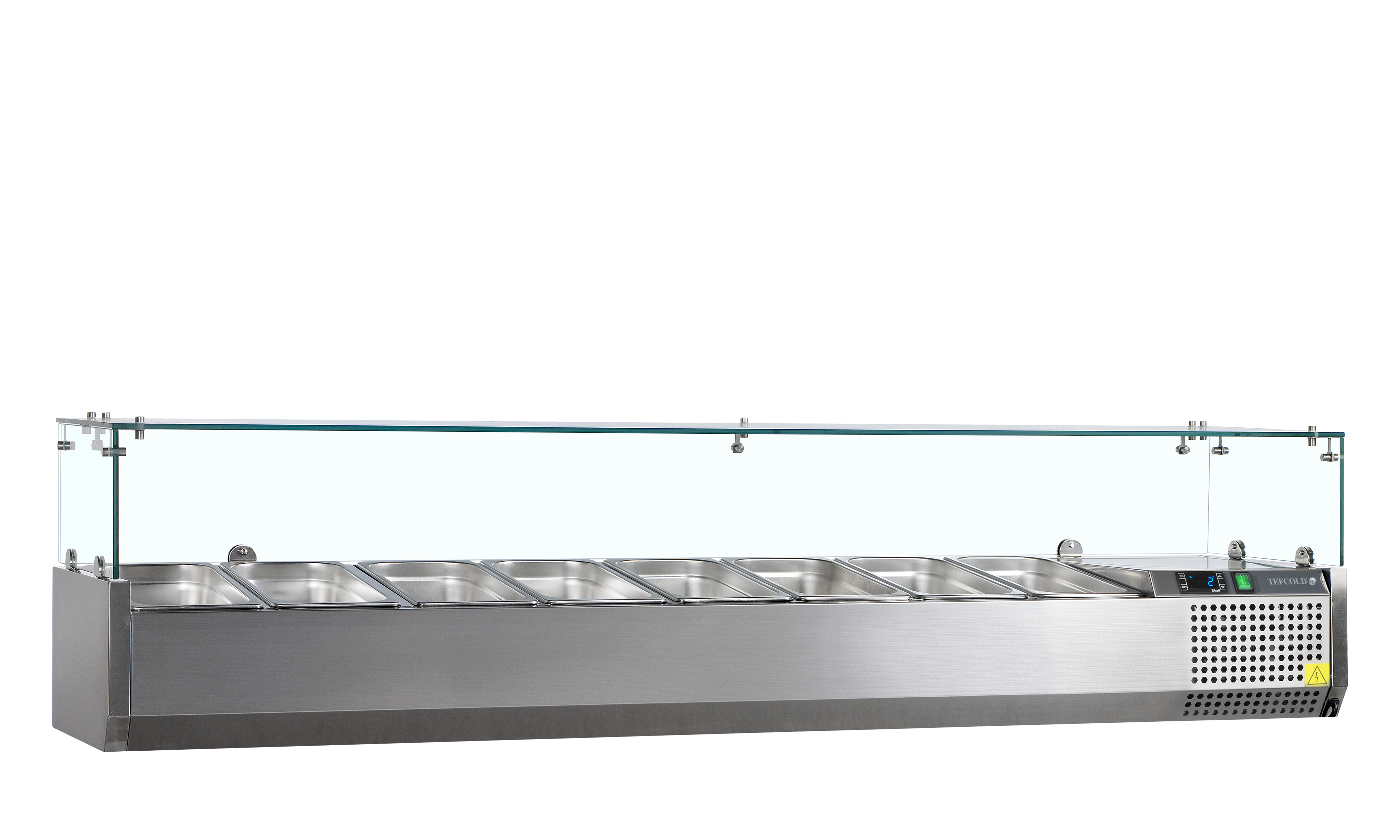 Vitrine réfrigérée GN1/4 TEFCOLD-VK33-180