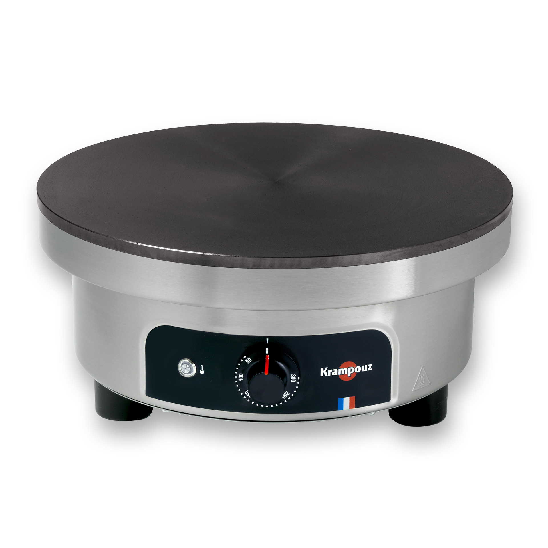Crepière électrique - gamme confort - chassis rond Ø 40 cm - triphasé Krampouz CTRO4BC-KR
