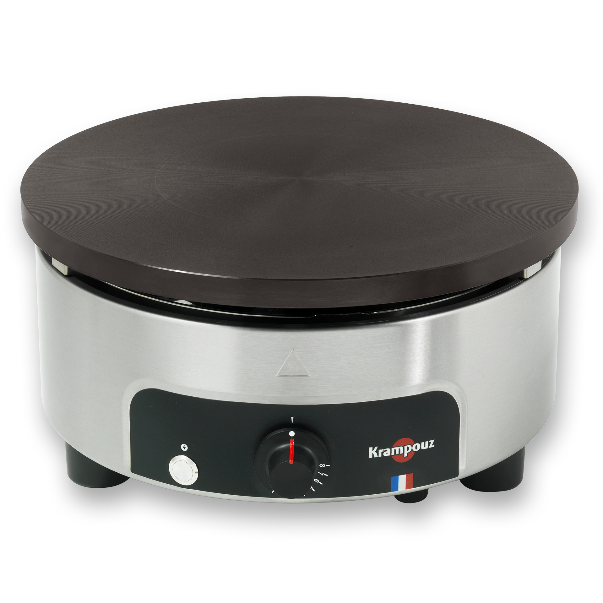 Crepiere gaz - gamme standard - chassis rond Ø 40 cm Krampouz CSRS4MA-KR