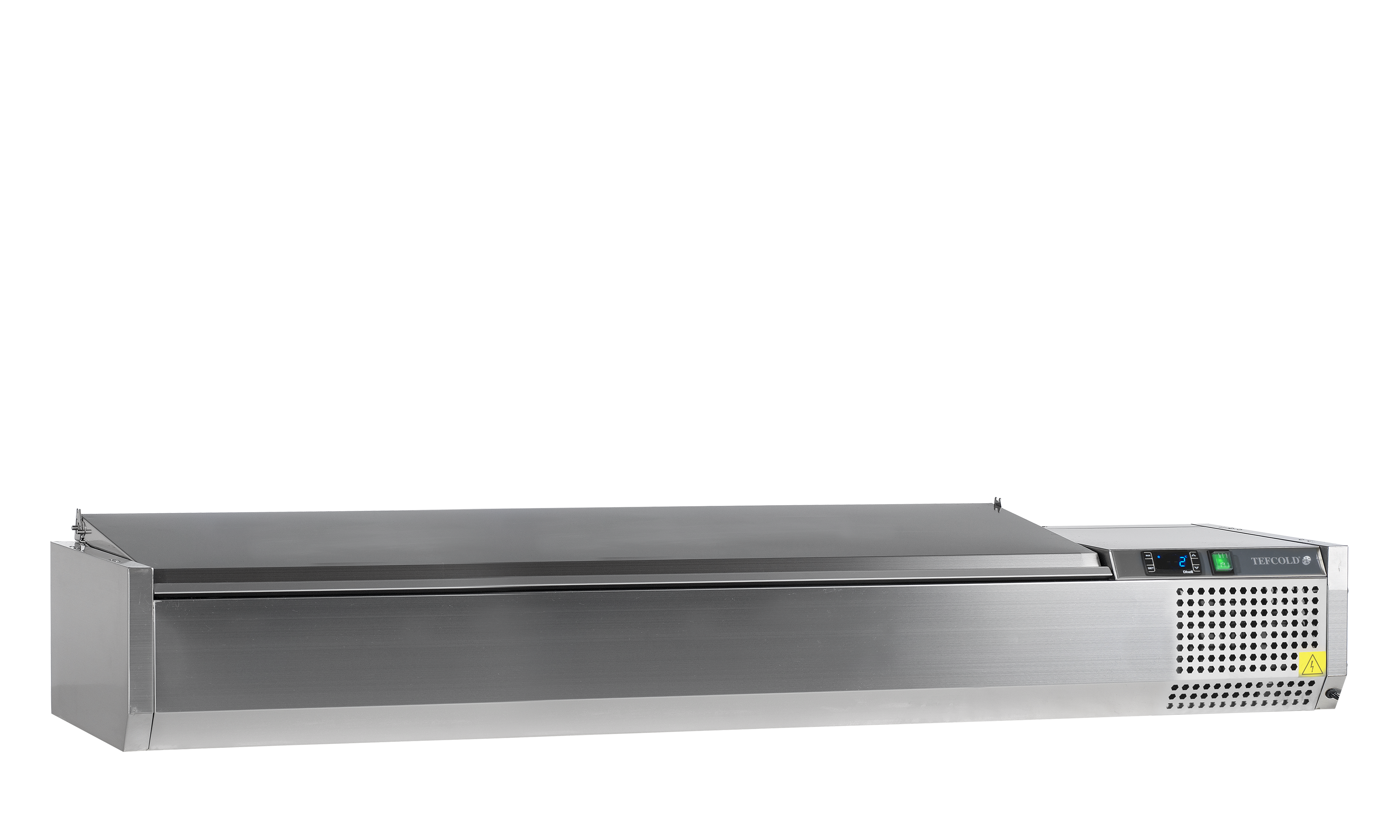 Vitrine réfrigérée GN1/3 TEFCOLD-VK38-180 S/S LID