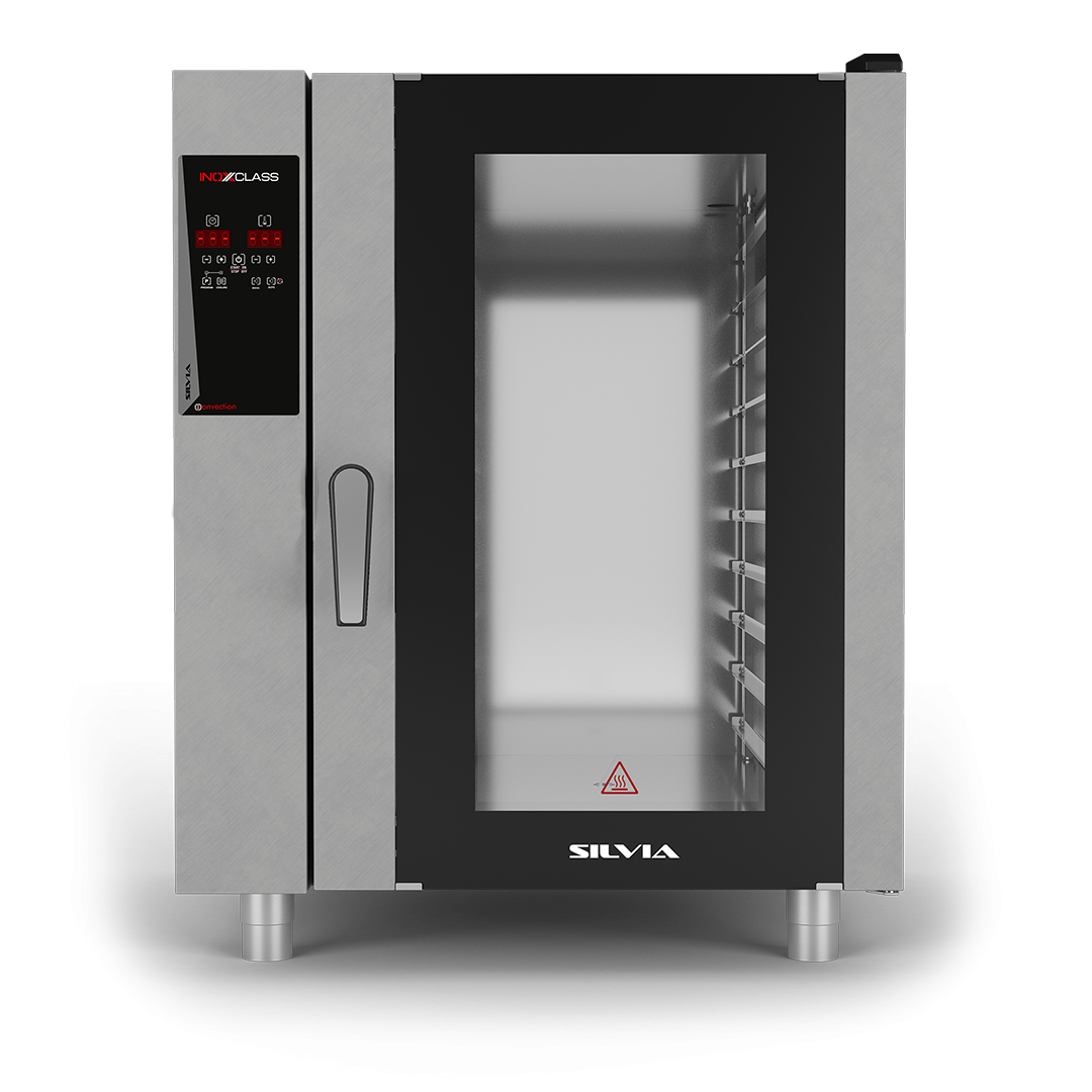 Fours à convection électrique GN 1/1 x 11 plateaux, INOXCLASS - S‐11E