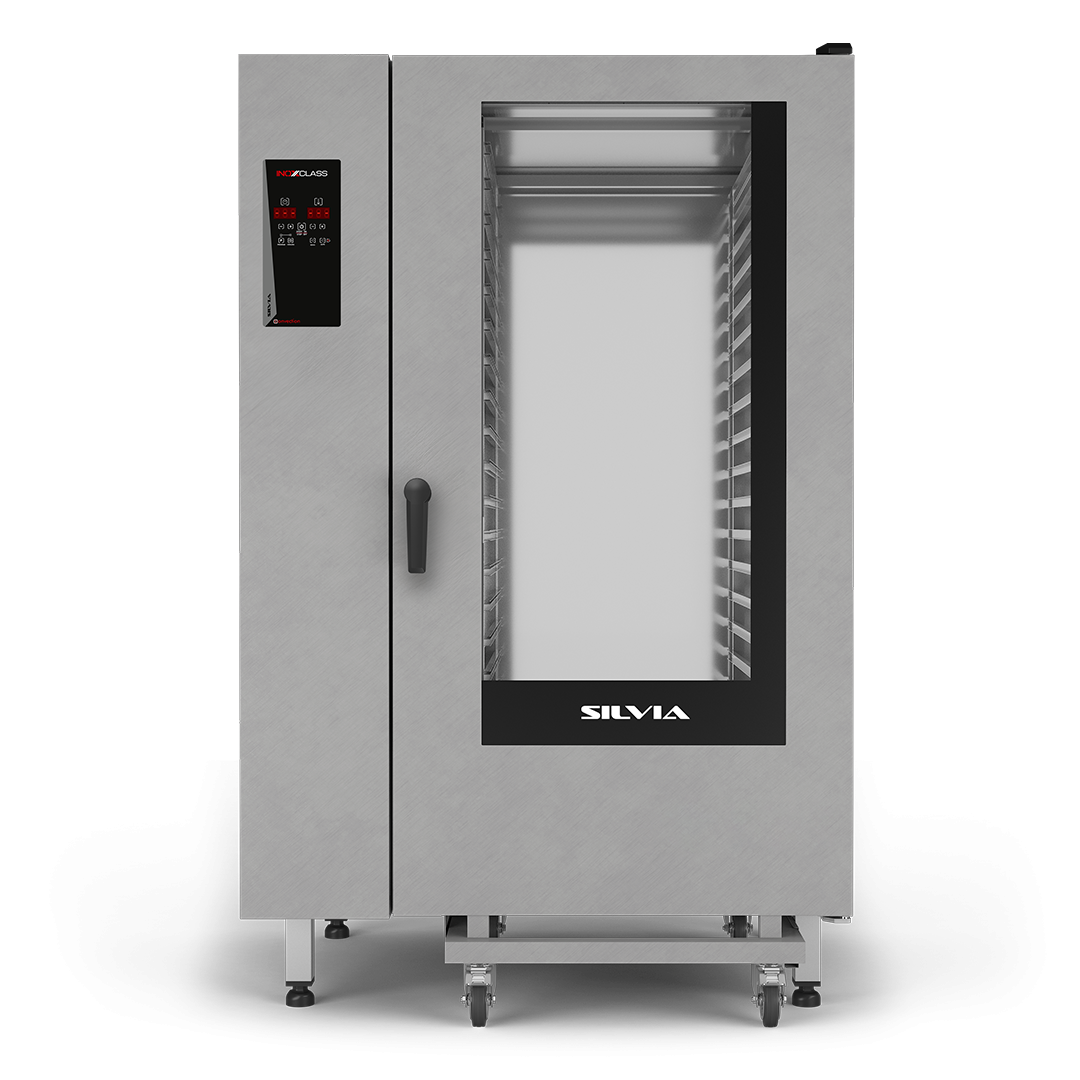 Fours à convection électrique à porte GN 1/1 x 20 plateaux, INOXCLASS - S‐40E